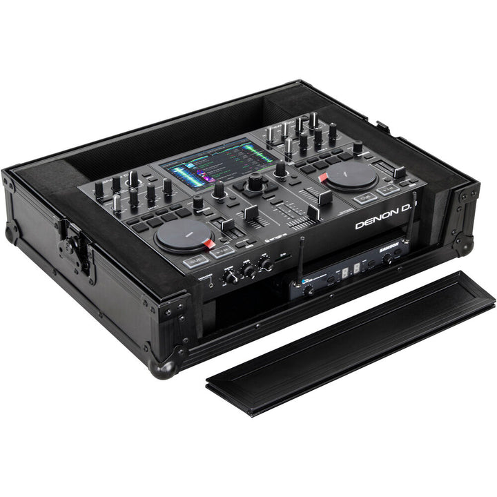 Odyssey FRPRIMEGOBLM Black Label Series Hard Case for Denon Prime Go - Black