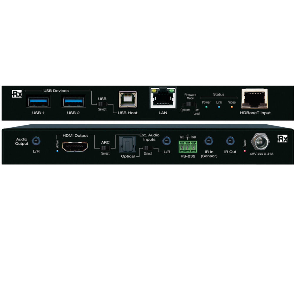 Key Digital KD-X100MRX 4K HDBaseT Receiver (328' Range)