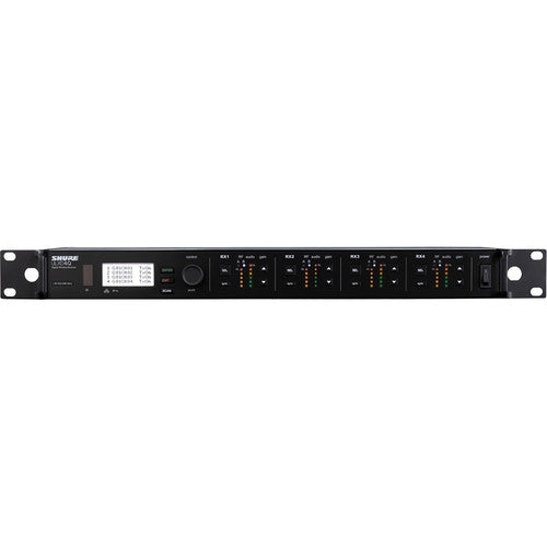 Shure ULXD4Q-V50 Quad-Channel VHF Digital Wireless Receiver 174 to 216 MHz