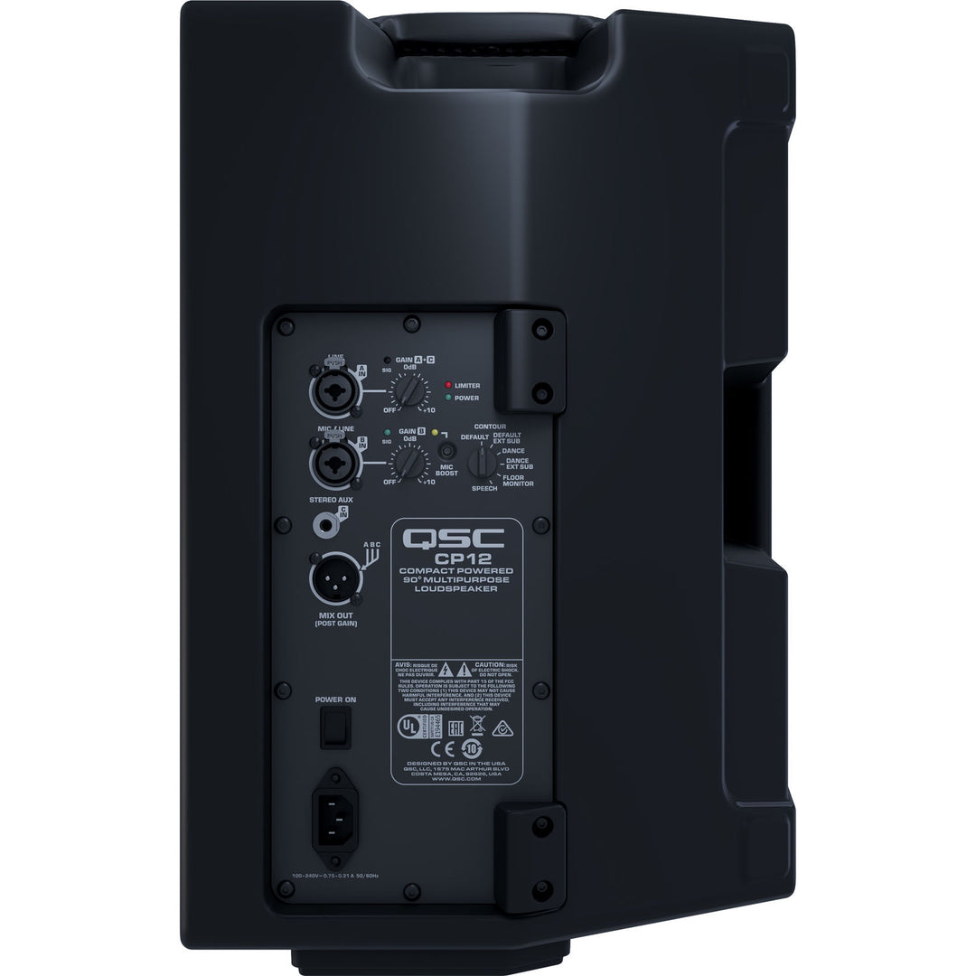 QSC CP12 Compact Powered Loudspeaker - 12''