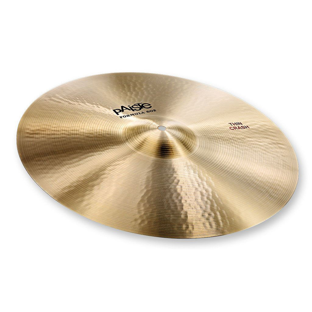 Paiste Formula 602 Classic Sounds Thin Crash Cymbal - 19”