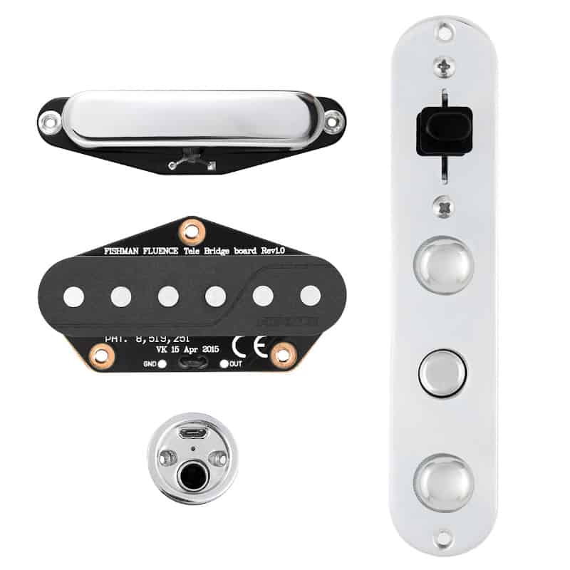 Fishman PRF-TEL-GK1 Fluence Signature Series Greg Koch Gristle-Tone Telecaster Pickup Set