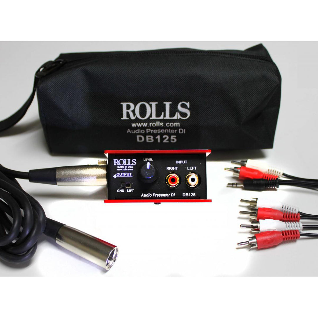 Rolls DB125 Audio Presenter DI Kit
