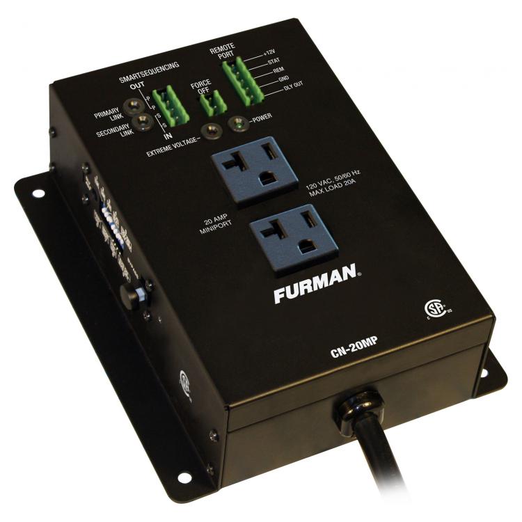 Furman CN-20MP 20A MiniPort Remote Sequencer with IP Control