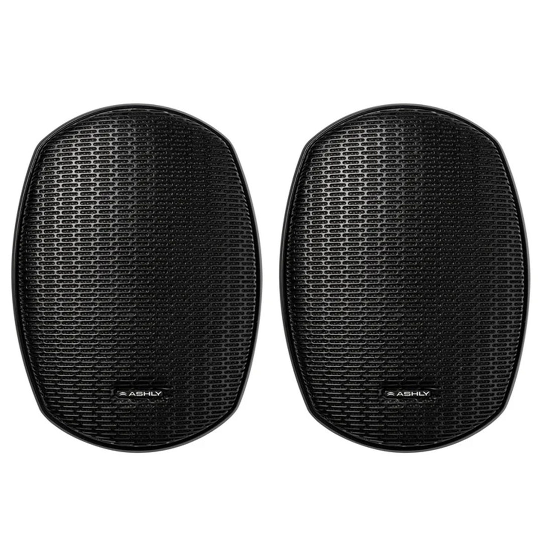 Ashly 3" IP52 All Weather Speaker (pair) - 30W, 8 Ohms, -10dB at 100Hz - Black
