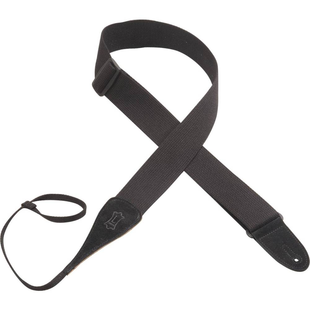 Levy's MC8A-BLK Cotton Guitar Straps