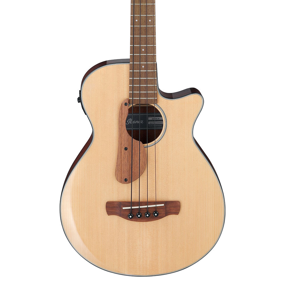 Ibanez AEGB30E Acoustic-Electric Bass Guitar - Natural High Gloss