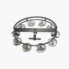 Tycoon TBHH-10 S - Lrge Hi-Hat Tambourine 10pr Steel Jingles