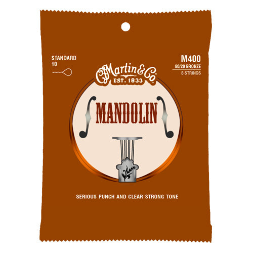 Martin M400 Mandolin Guitar Strings - Standard 10-34