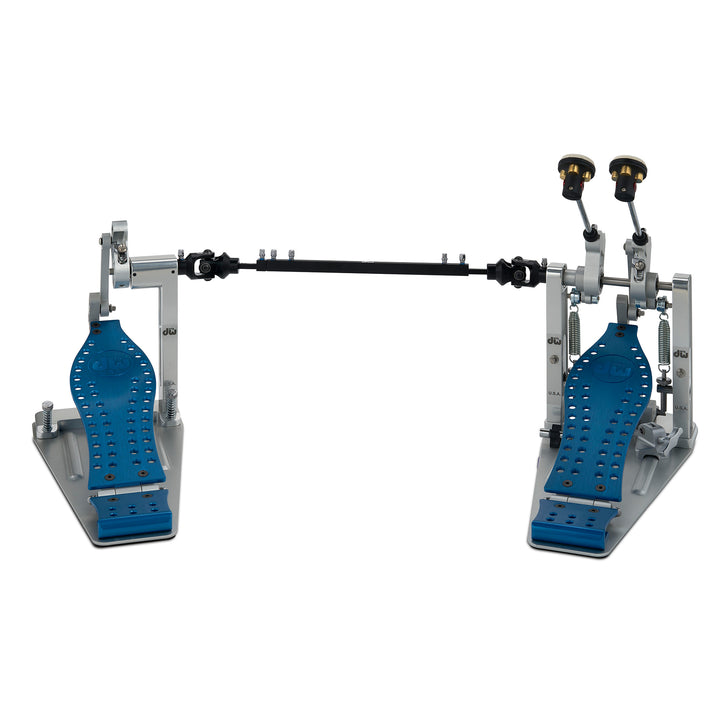 DW CPMDD2BL Machined Direct Drive Double w/ Blue Footboard & Heel