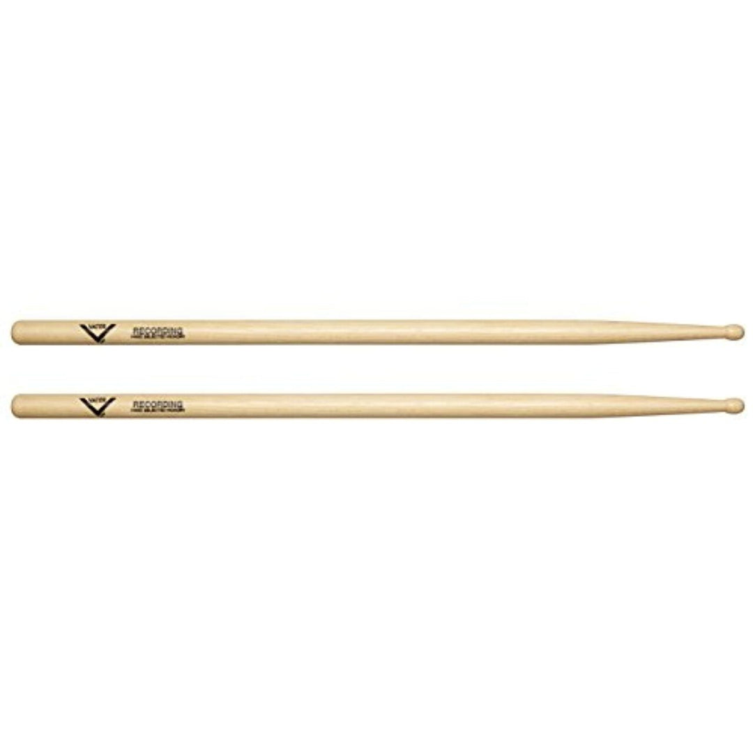 Vater VHRECW - Vater American Hickory Recording Wood Tip   Drumsticks