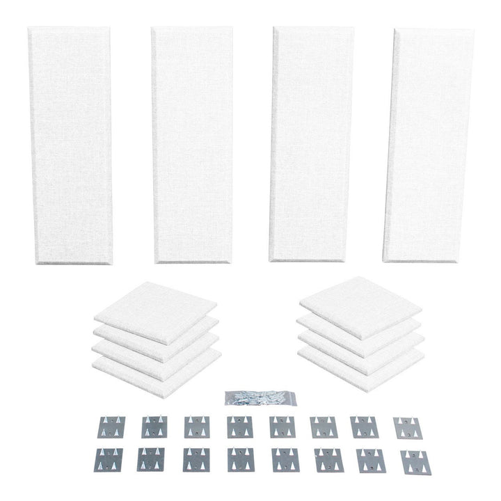 Primacoustic London 8 Room kit for up to 100 sq. ft. (9.3 sqm), Paintable (White)