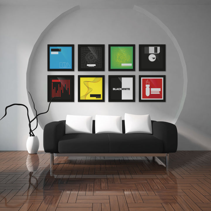 Glorious Vinyl Frame Set 12” (3-Pack) - Black