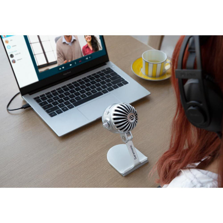 Saramonic SmartMic MTV550 Cardioid USB Condenser Microphone for Computers and Smartphones