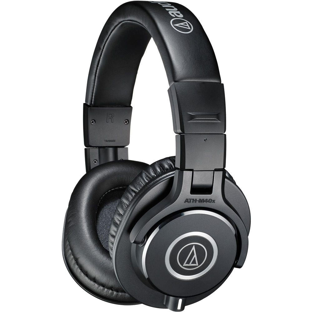 Audio-Technica ATH-M40x Closed-Back Dynamic Monitor Headphones - Black