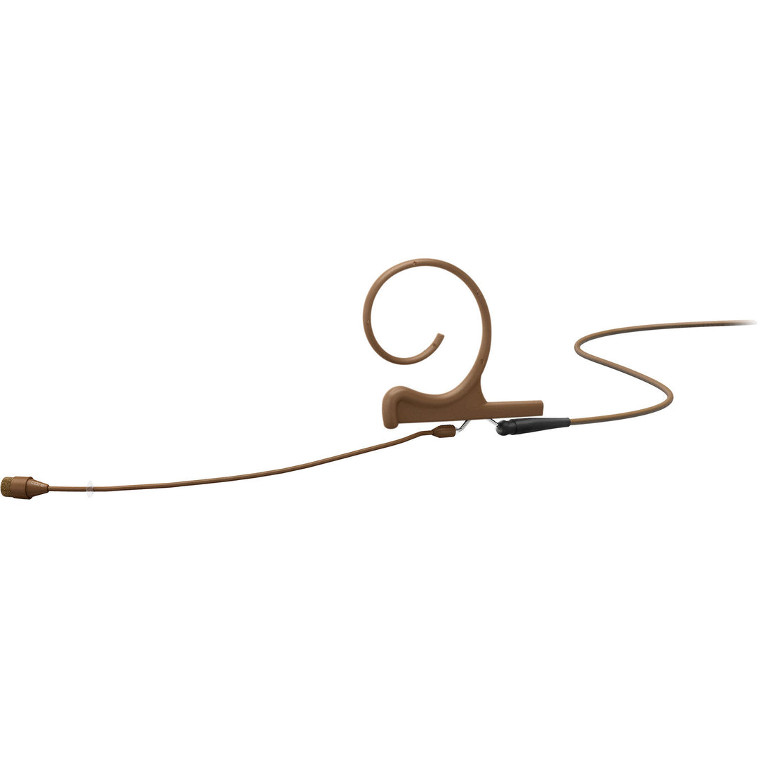DPA Microphones d:fine Core 4266 Slim Omnidirectional Flex Earset Mic, 90mm Boom with MicroDot - Brown