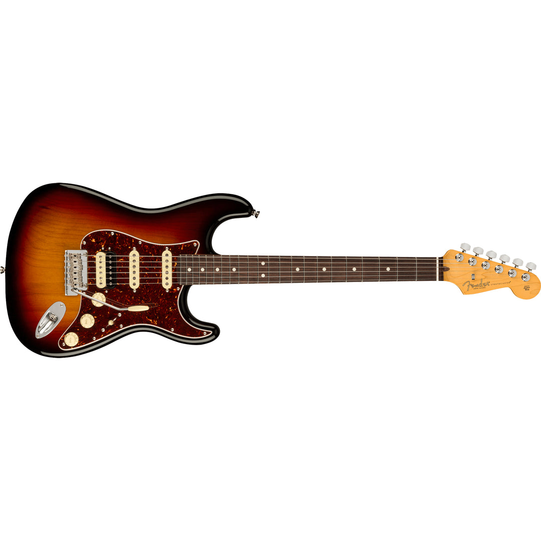 Fender American Professional II Stratocaster HSS Rosewood Fingerboard (3-Color Sunburst) Electric Guitar