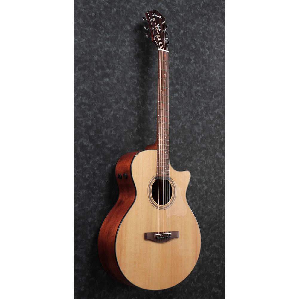 Ibanez AE Electric 6-string Guitar Natural Low Gloss