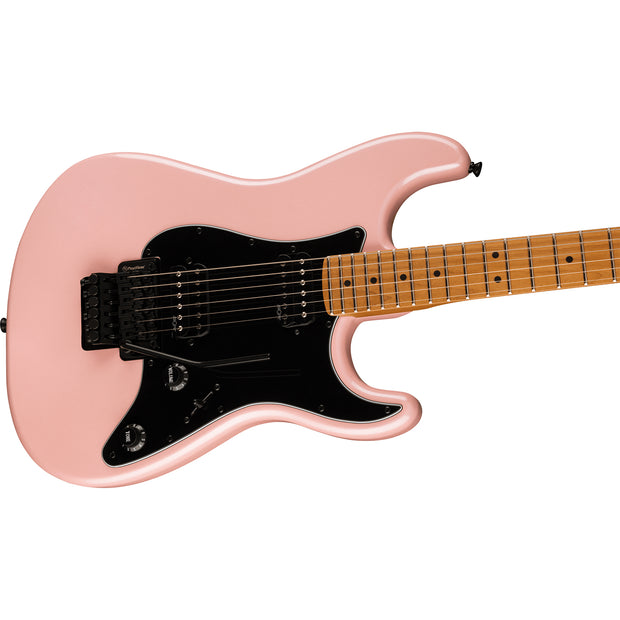 Squier Contemporary Stratocaster HH FR Roasted Maple Fingerboard Electric Guitar - Shell Pink Pearl