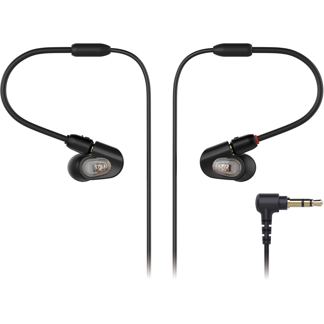 Audio-Technica ATH-E50 In-Ear Monitor Headphones w/ Flexible Memory Cable