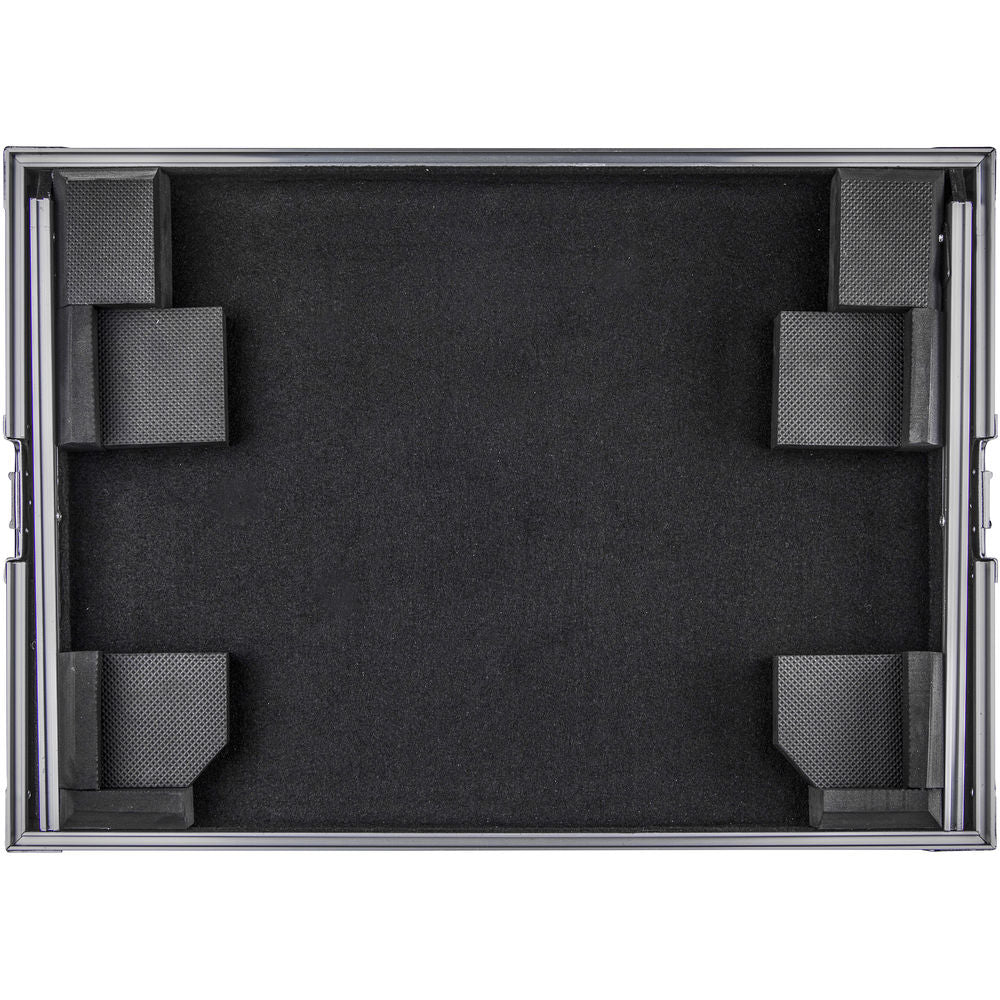 Odyssey FRGSDJ202 Flight Zone Low-Profile Glide Style Case for Roland DJ-202 DJ Controller - Silver
