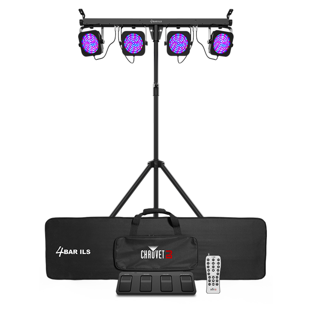 Chauvet DJ 4BAR-ILS LED wash light ILS system, 432 LEDs (144 red, 144 green, 144 blue)