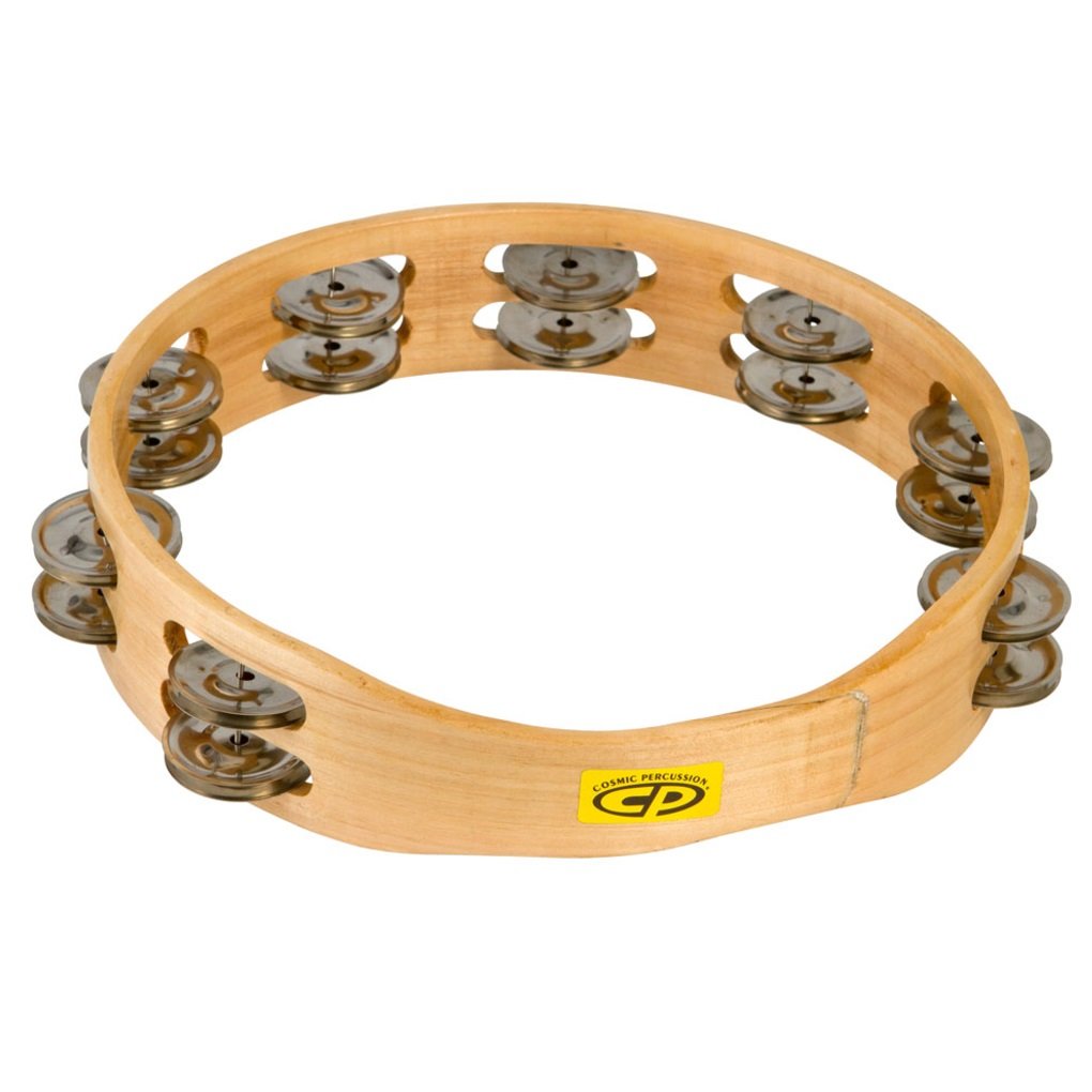 LP CP390 - 10” Tambourine (No Head, Double Row)