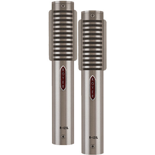 Royer Labs R-121 Live MP Ribbon Microphone (Matched Pair, Nickel)