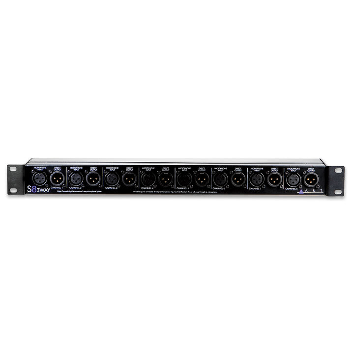 ART-8CH 3 WAY MIC SPLITTER-BALANCED
