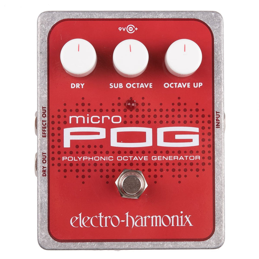Electro-Harmonix MICRO POG Polyphonic Octave Generator Pedal