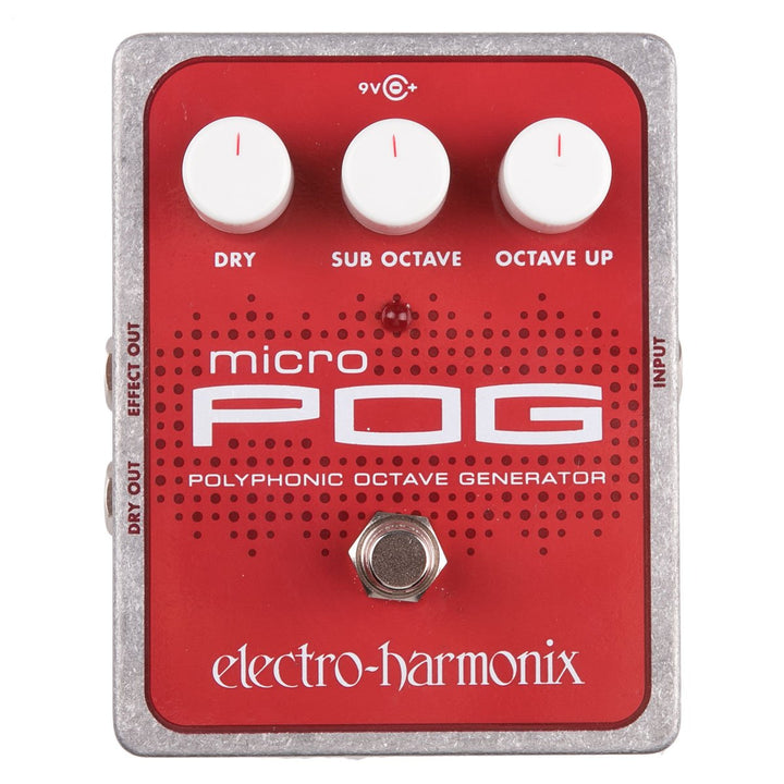 Electro-Harmonix MICRO POG Polyphonic Octave Generator Pedal