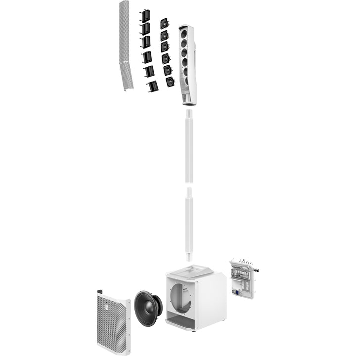 Electro-Voice EVOLVE 30M Portable Powered Column System - White