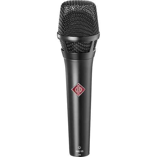 Neumann KMS 105 BK Supercardioid handheld with K 105 capsule, KMS Pouch and SG 105