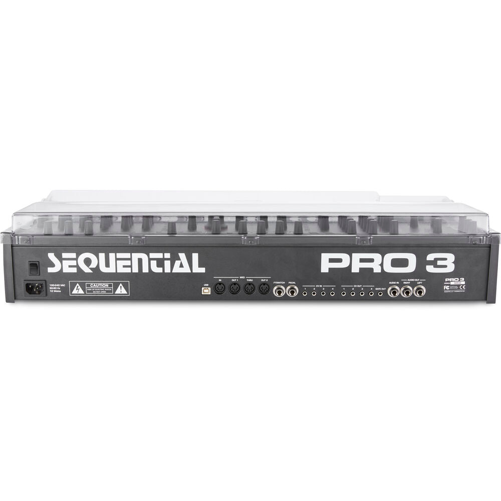 Decksaver Dust Cover for Sequential Pro 3 Keyboard Synthesizer