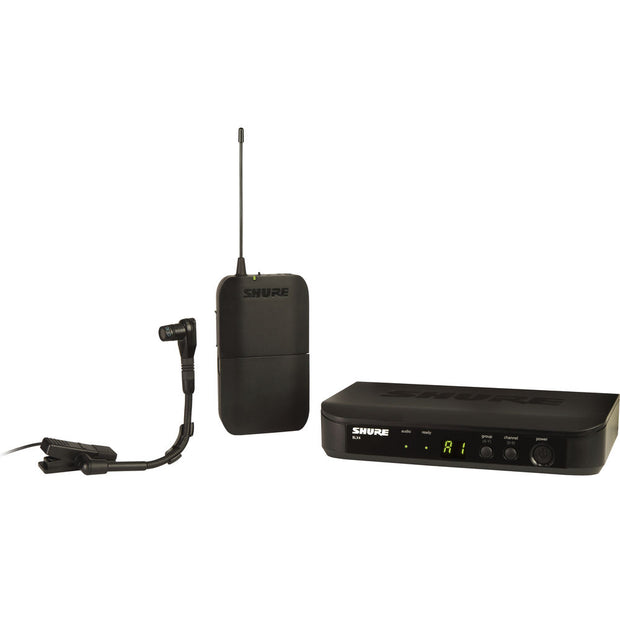 Shure BLX14/B98 Instrument Wireless System with Beta 98H/C Clip-On Microphone Standard J11: 596 - 616 MHz