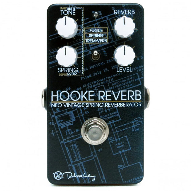 Keeley Hooke Spring Reverb Guitar Pedal w/ Trem