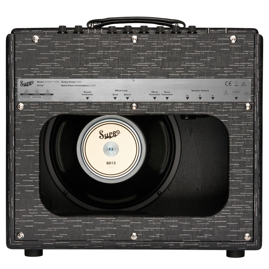 Supro 1932R Royale Variable 30/50-Watt Power Amp 1x12 Guitar Combo Amplifier