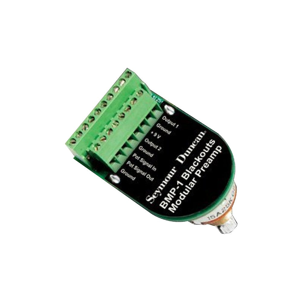 Seymour Duncan BMP-1 Blackouts Modular Preamp Standard Shaft