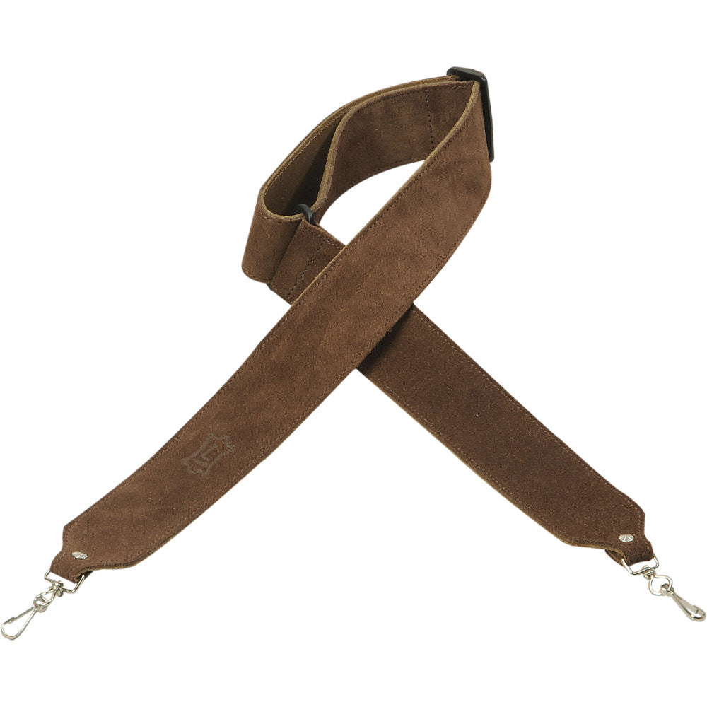 Levy's M9S-BRN Suede Leather Banjo Straps