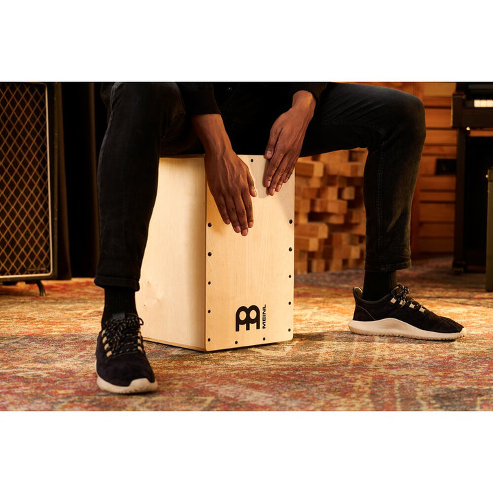 Meinl Percussion SC100B Snarecraft Cajon 100, Baltic Birch