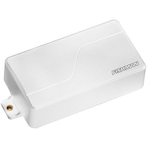 Fishman PRF-MHB-CW1 Fluence Modern Humbucker, Ceramic Pickup (White Plastic)