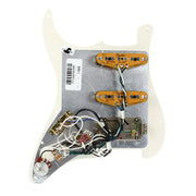 Fender Pre-Wired Strat Pickguard, Shawbucker Bridge/Gen 4 Noiseless  Neck/Middle HSS - Shell