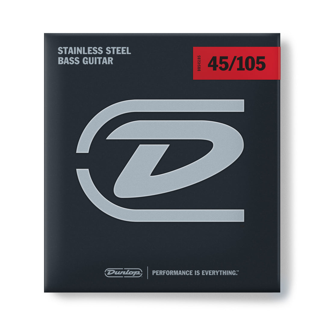 Dunlop DBS45105 Bass Stainless Steel M 4 string set 45-105