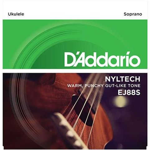 D'Addario EJ88S - SET SOPRANO NYLTECH UKULELE