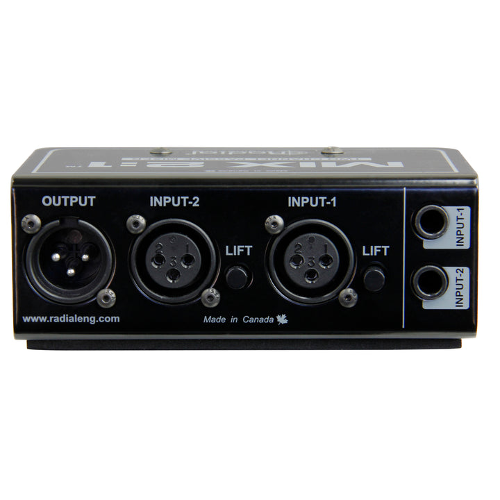 Radial MIX 2:1 2-Channel Audio Combiner & Mixer