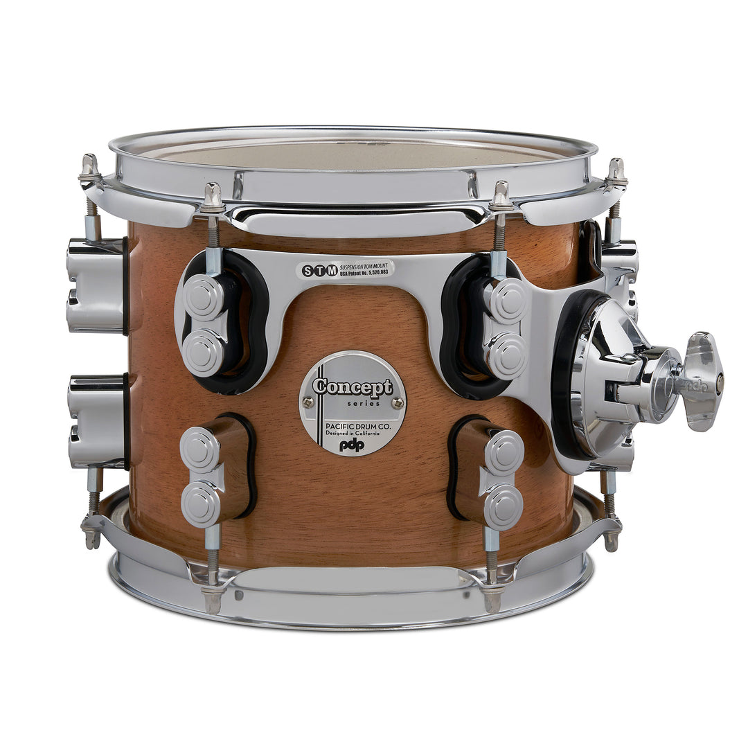 PDP Concept Exotic Series Suspended Tom (7x8) Maple w/ Chrome Hardware - Honey Mahogany