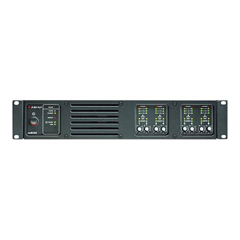 Ashly ne8250 8-Channel Network Enabled Amplifier (8 x 250W @ 4 Ohms)