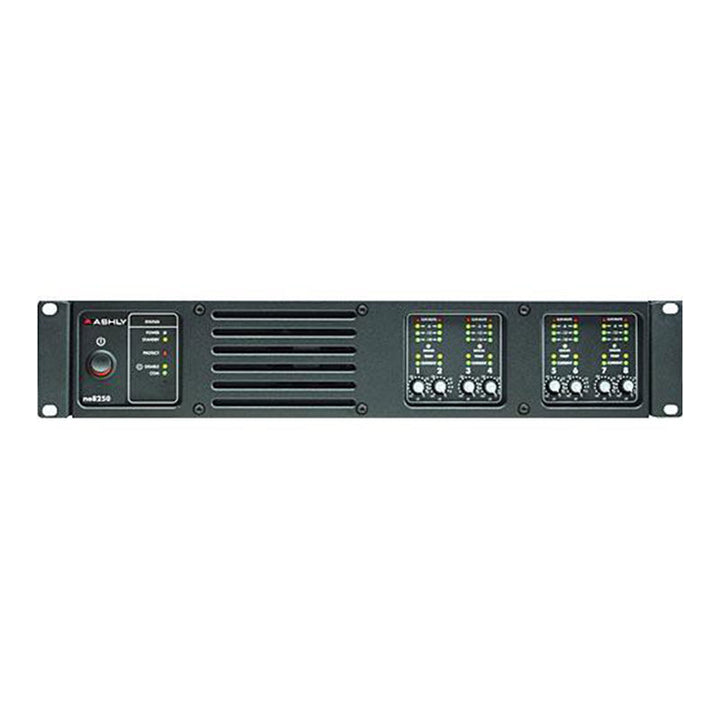 Ashly ne8250 8-Channel Network Enabled Amplifier (8 x 250W @ 4 Ohms)