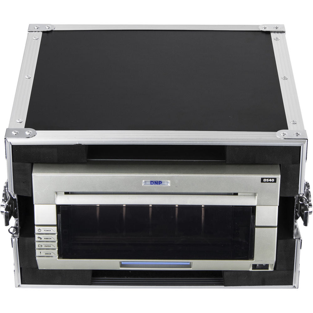 Odyssey FRDNPDS40 DNP DS40 & DS80 Photo Booth Printer Case - Black w/ Chrome Trim