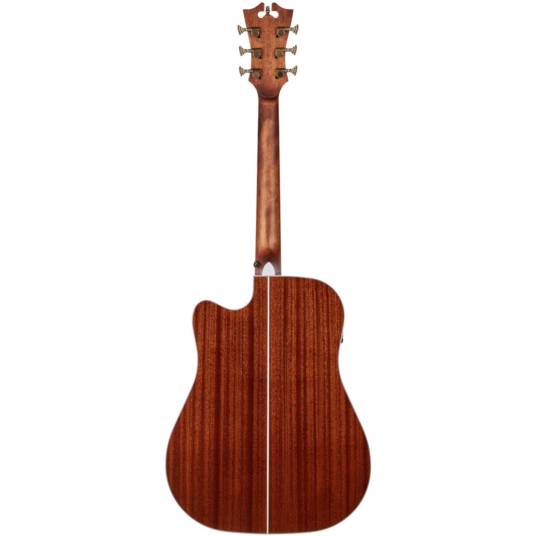 D'Angelico Premier Bowery Acoustic Guitar - Iced Tea Burst